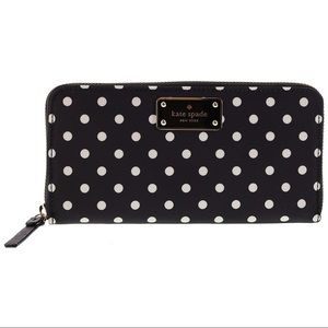 Kate Spade Blake Avenue Neda Wallet- Diamond Dot
